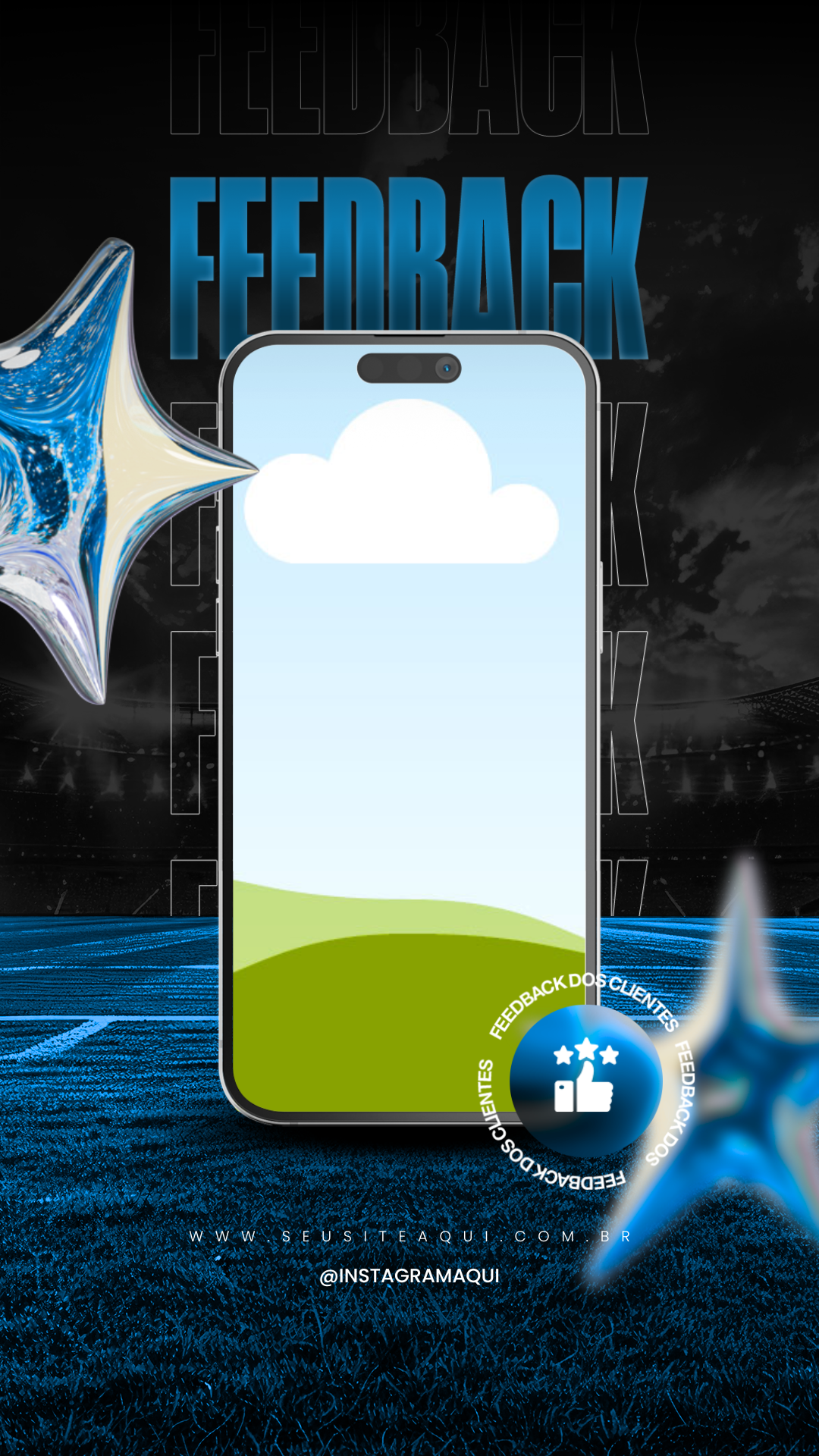 Cópia de Feedback - Azul